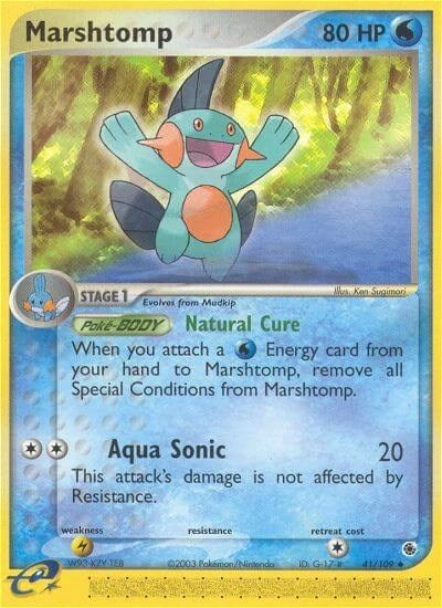 Image for Marshtomp (41/109) [Ruby and Sapphire] - Pokemon