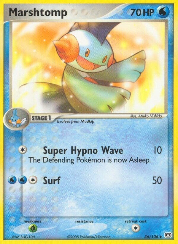 Image for Marshtomp (36/106) [Emerald] - Pokemon