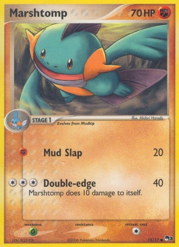 Image for Marshtomp (015/017) [POP Series 3] - Pokemon