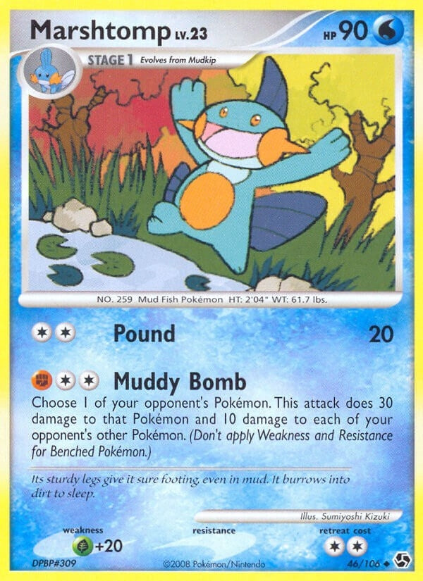 Image for Marshtomp (46/106) [Great Encounters] - Pokemon