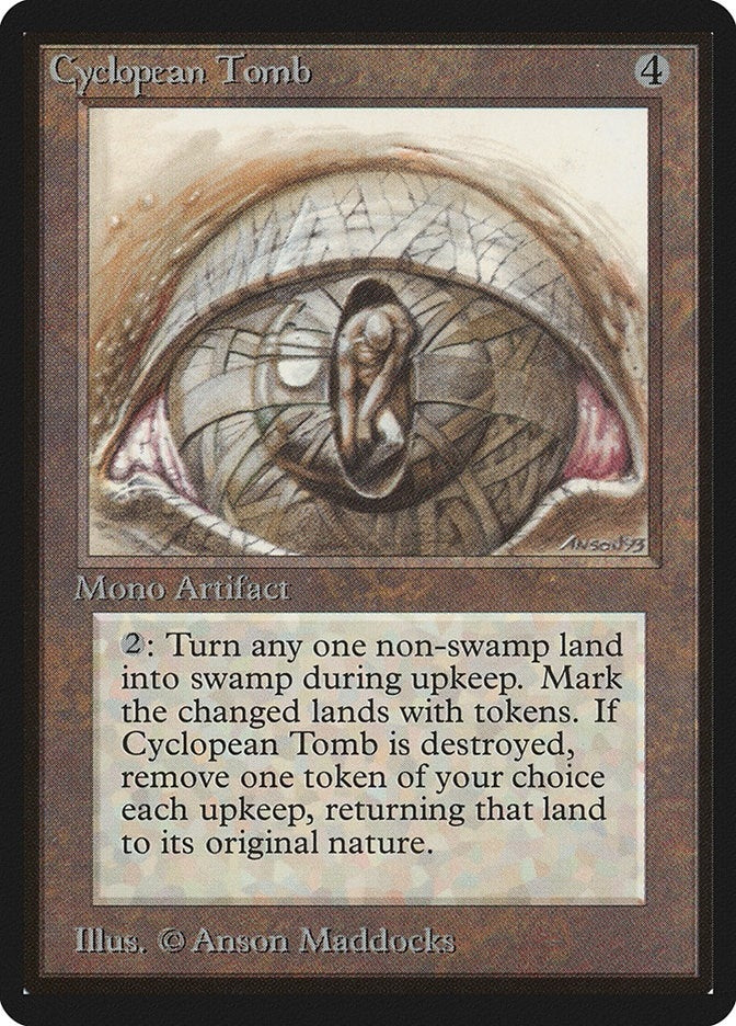 Image for Cyclopean Tomb [Beta Edition] - Magic: The Gathering