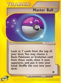 Image for Master Ball (143/165) [Expedition] - Pokemon