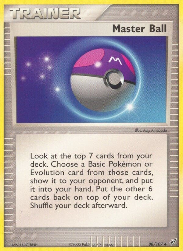 Image for Master Ball (88/107) [Deoxys] - Pokemon