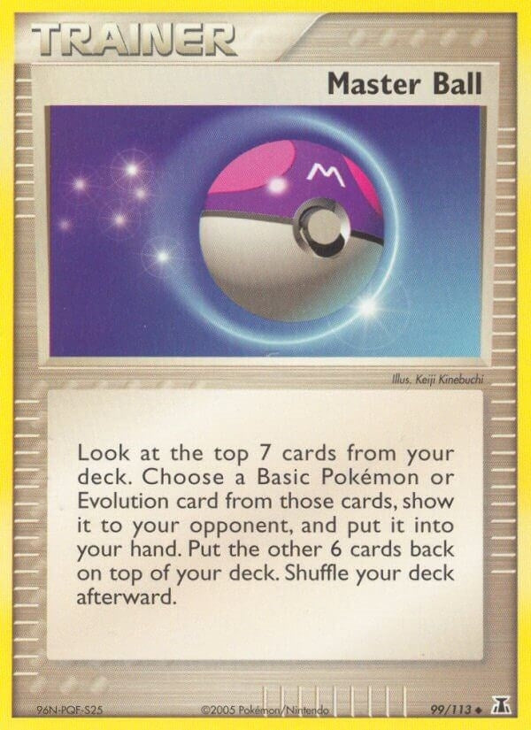 Image for Master Ball (99/113) [Delta Species] - Pokemon