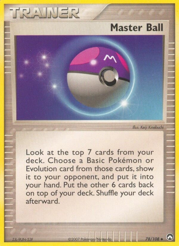 Image for Master Ball (78/108) [Power Keepers] - Pokemon