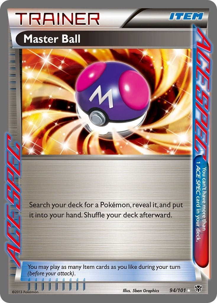 Image for Master Ball (94/101) [Plasma Blast] - Pokemon