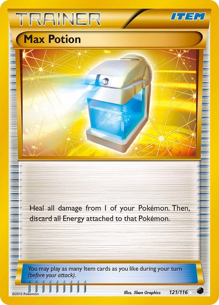Image for Max Potion (121 Secret Rare) (121/116) [Plasma Freeze] - Pokemon