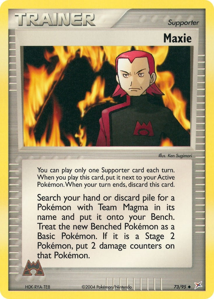 Image for Maxie (73/95) [Team Magma vs Team Aqua] - Pokemon