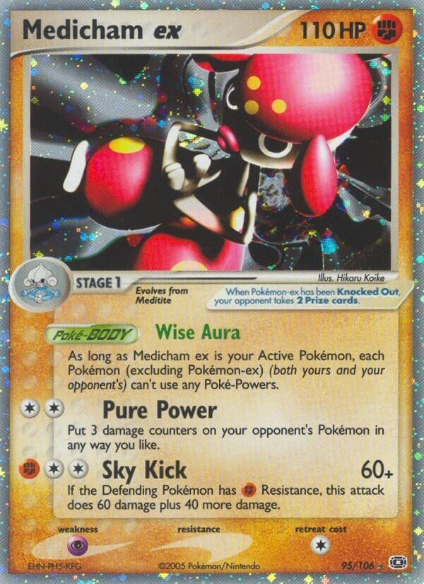 Image for Medicham ex (95/106) [Emerald] - Pokemon
