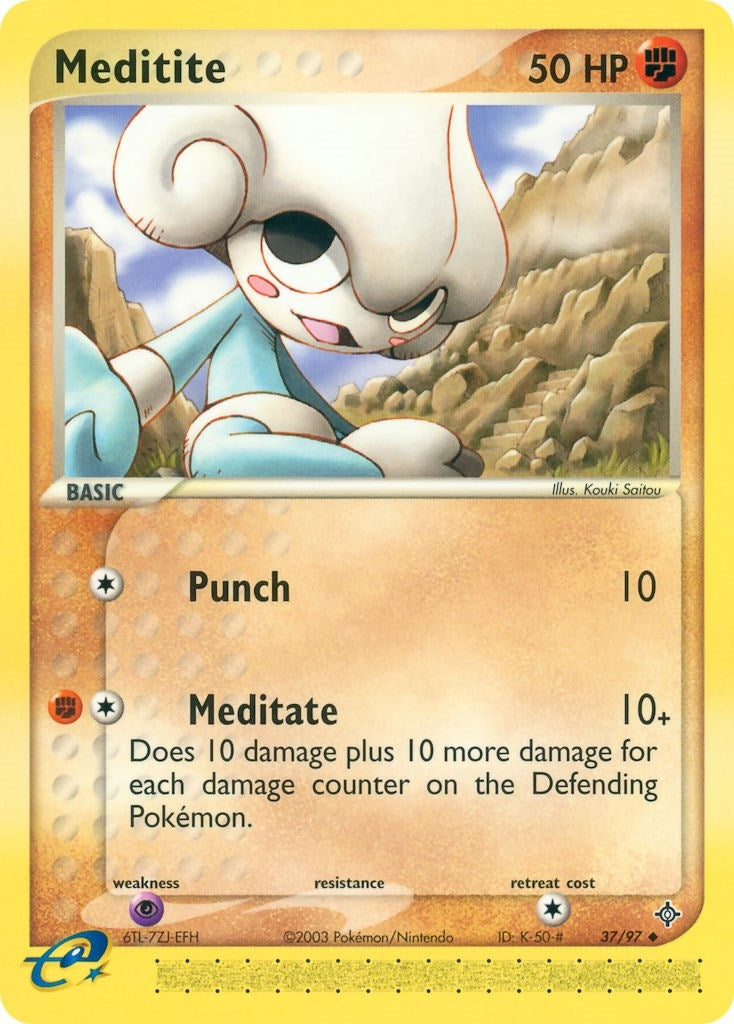 Image for Meditite (37/97) [Dragon] - Pokemon