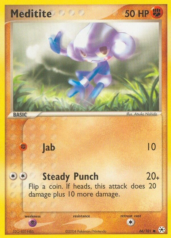 Image for Meditite (66/101) [Hidden Legends] - Pokemon