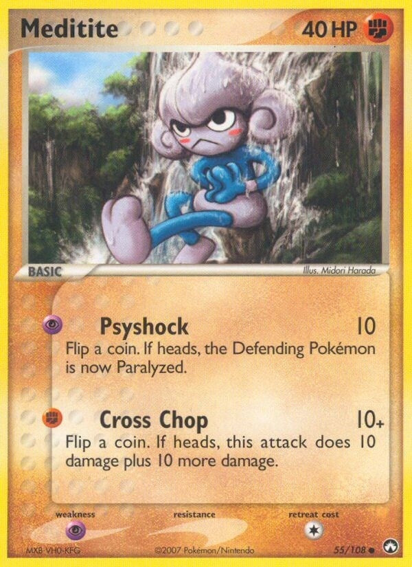 Image for Meditite (55/108) [Power Keepers] - Pokemon