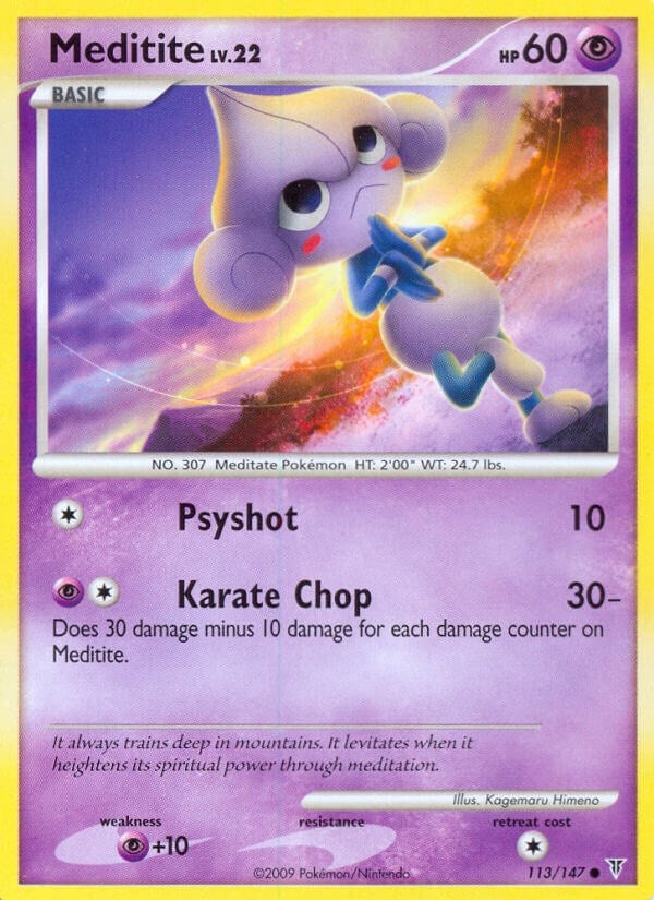 Image for Meditite (113) [Supreme Victors] - Pokemon