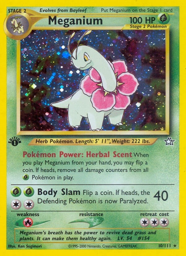 Image for Meganium (10) (010/111) [Neo Genesis] - Pokemon