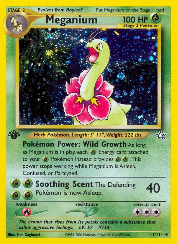 Image for Meganium (11) (011/111) [Neo Genesis] - Pokemon