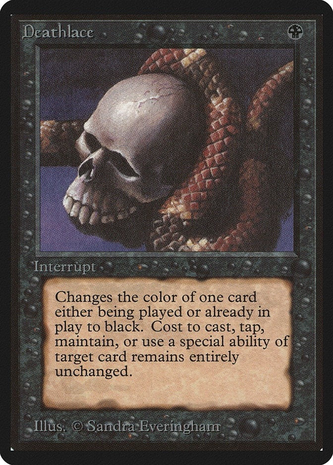 Image for Deathlace [Beta Edition] - Magic: The Gathering
