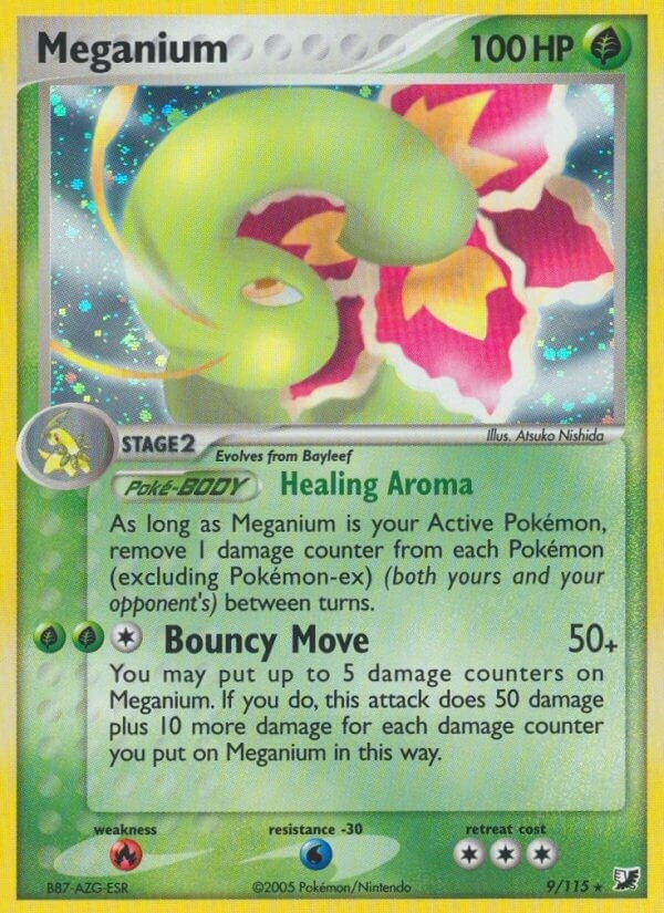 Image for Meganium (9/115) [Unseen Forces] - Pokemon