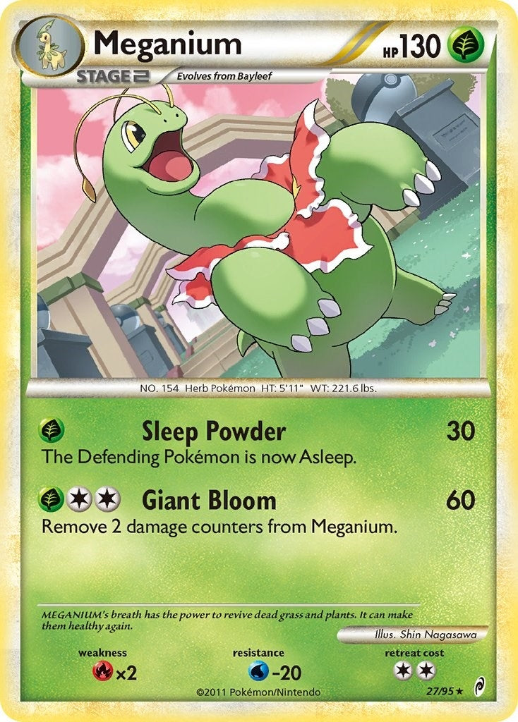 Image for Meganium (27/95) [Call of Legends] - Pokemon