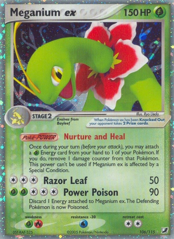 Image for Meganium ex (106/115) [Unseen Forces] - Pokemon