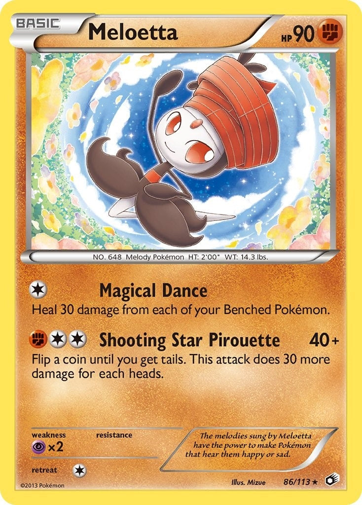 Image for Meloetta (86) (86/113) [Legendary Treasures] - Pokemon