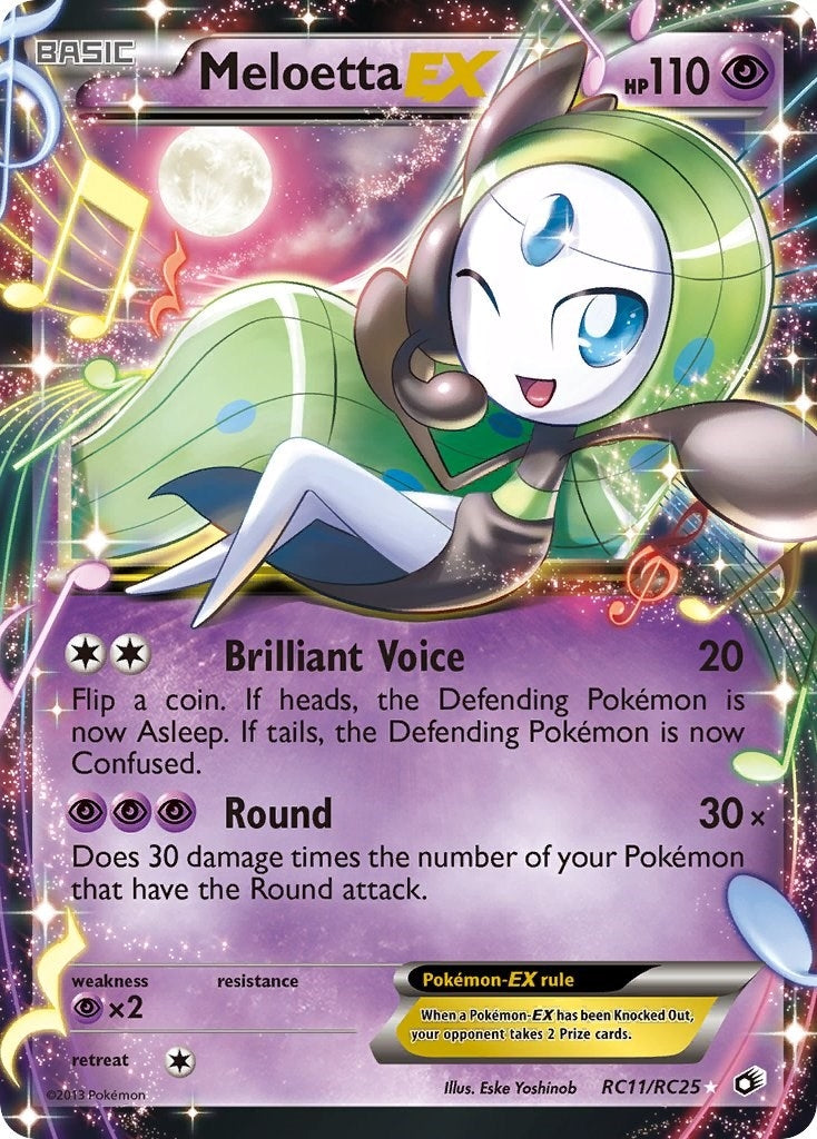 Image for Meloetta EX (RC11/RC25) [Legendary Treasures: Radiant Collection] - Pokemon