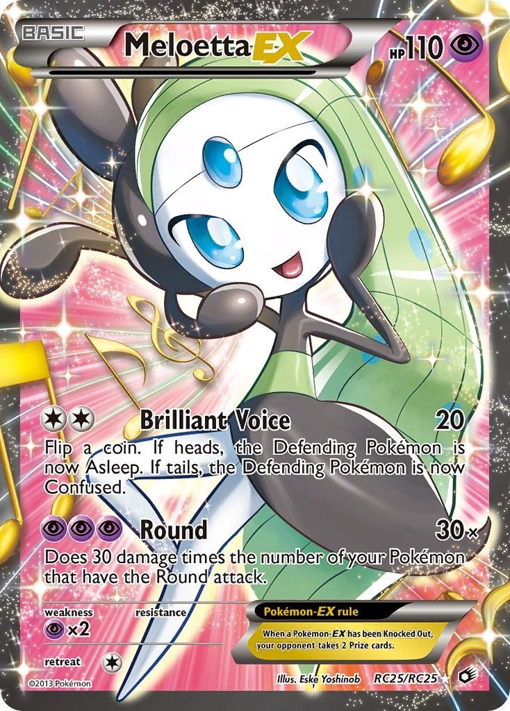 Image for Meloetta EX (Full Art) (RC25/RC25) [Legendary Treasures: Radiant Collection] - Pokemon