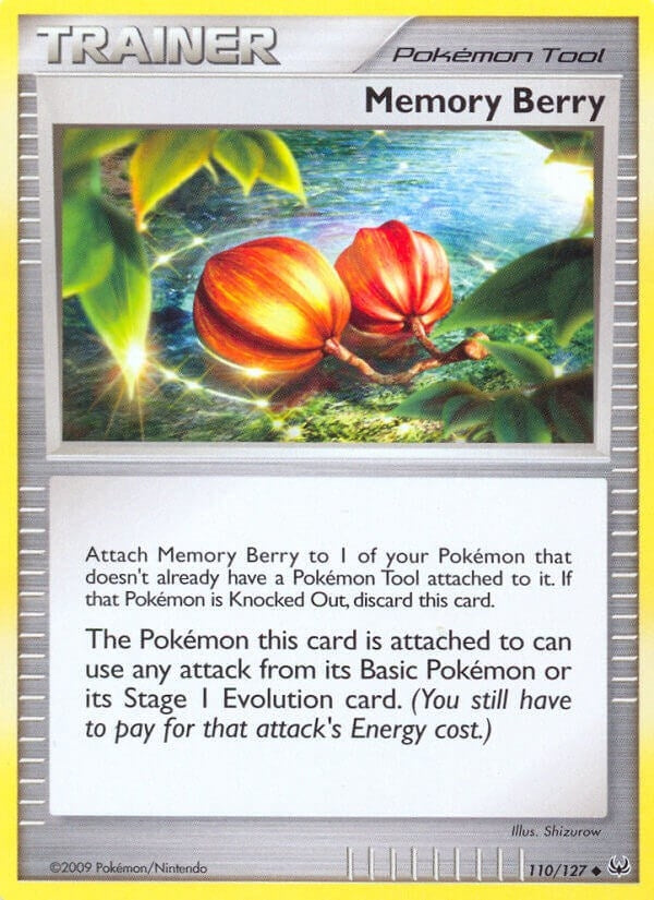 Image for Memory Berry (110/127) [Platinum] - Pokemon