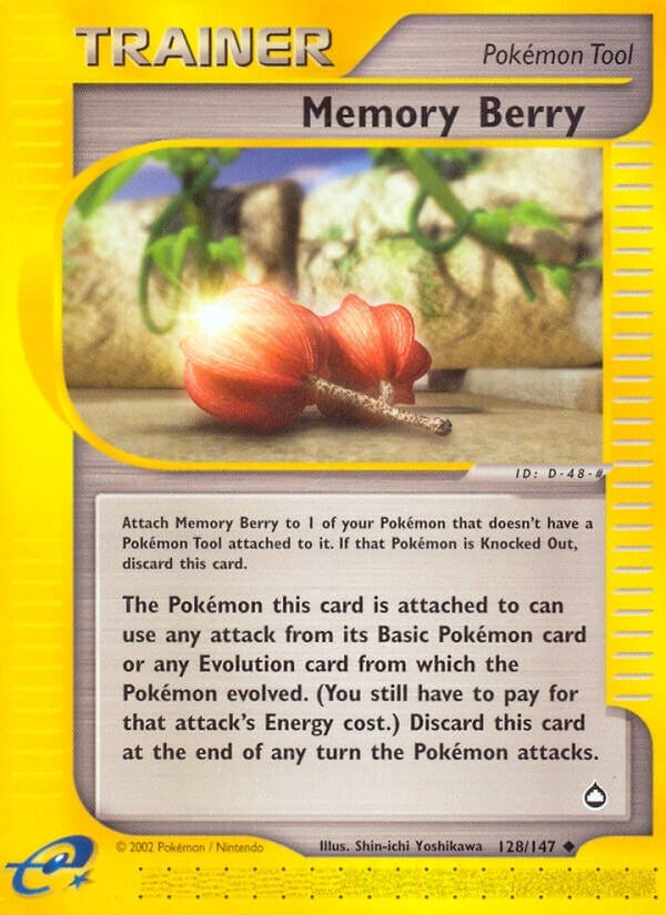 Image for Memory Berry (128/147) [Aquapolis] - Pokemon