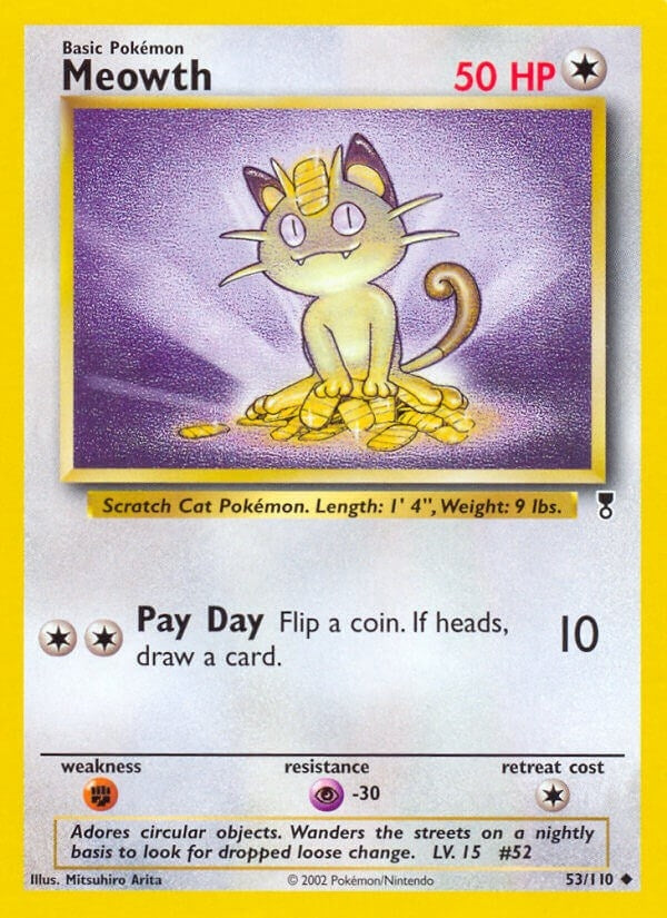 Image for Meowth (053/110) [Legendary Collection] - Pokemon