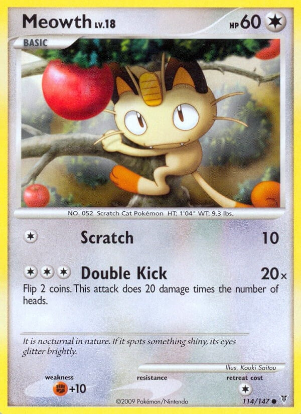 Image for Meowth (114) [Supreme Victors] - Pokemon