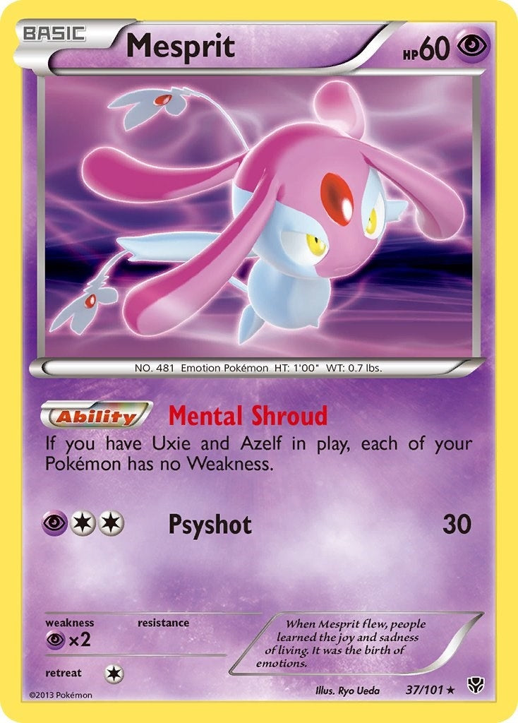 Image for Mesprit (37/101) [Plasma Blast] - Pokemon
