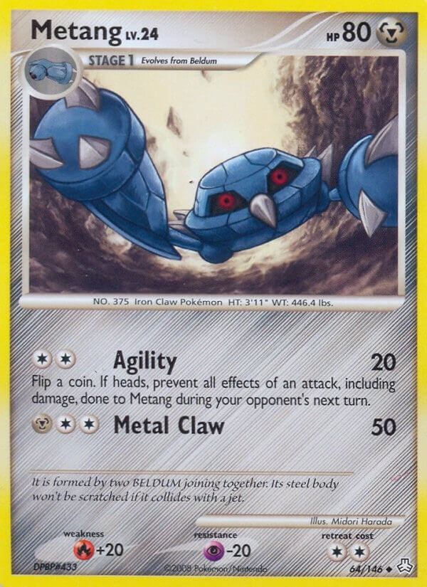 Image for Metang (64) (64/146) [Legends Awakened] - Pokemon