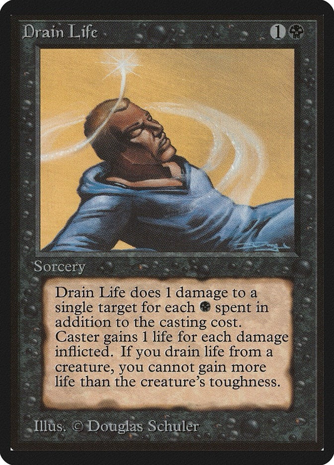 Image for Drain Life [Beta Edition] - Magic: The Gathering