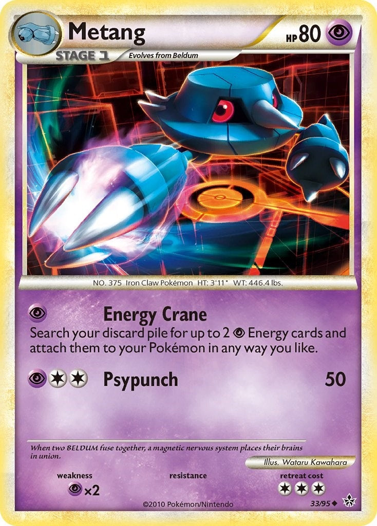 Image for Metang (33/95) [Unleashed] - Pokemon