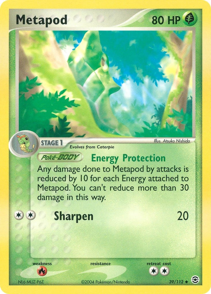 Image for Metapod (39/112) [FireRed & LeafGreen] - Pokemon