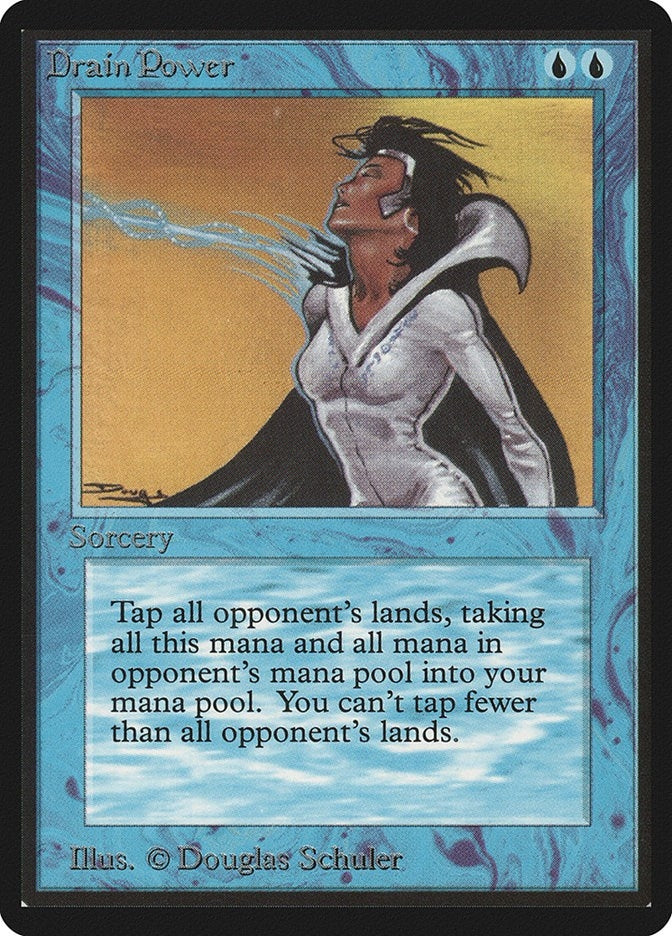 Image for Drain Power [Beta Edition] - Magic: The Gathering