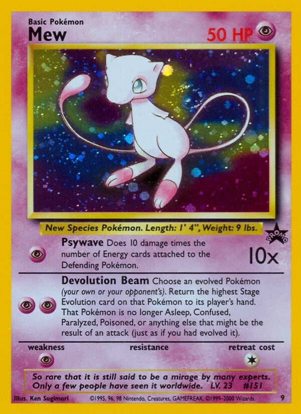 Image for Mew (9) (09/53) [WoTC Promo] - Pokemon
