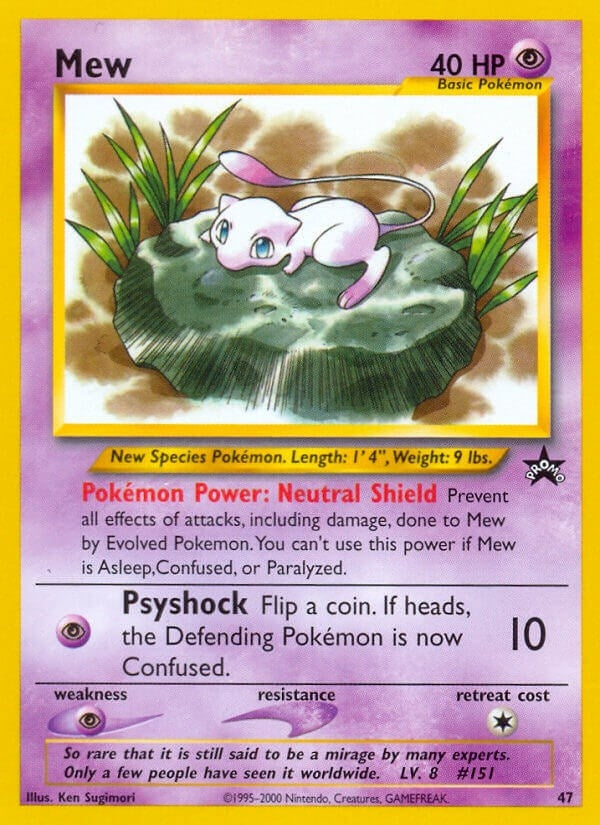Image for Mew (47) (47/53) [WoTC Promo] - Pokemon