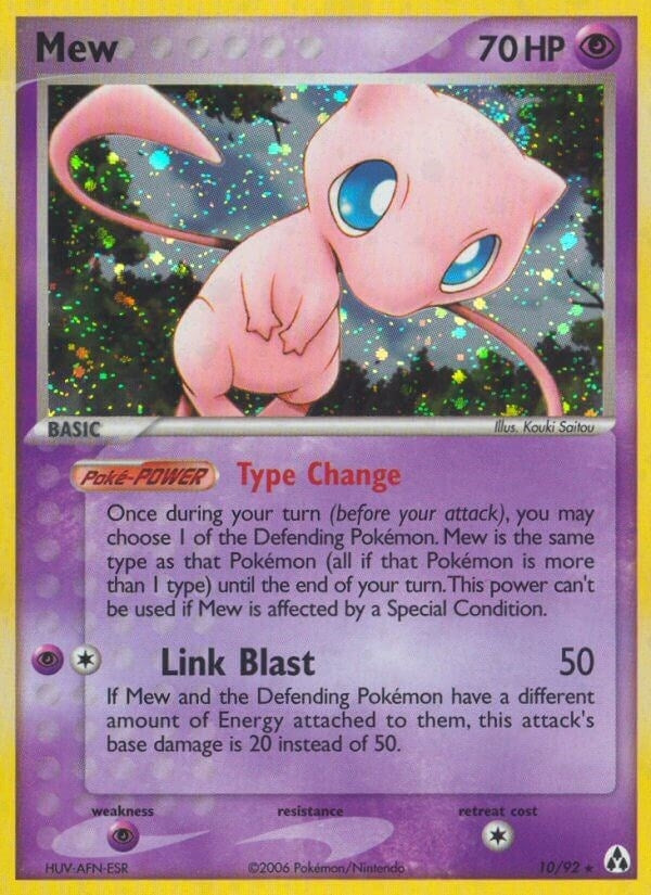 Image for Mew (10/92) [Legend Maker] - Pokemon