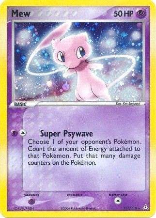 Image for Mew (111/110) [Holon Phantoms] - Pokemon