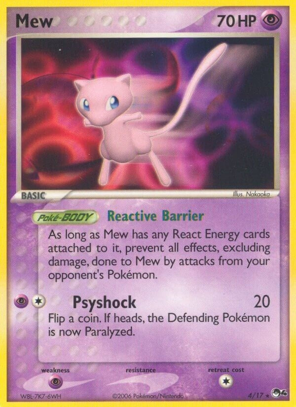 Image for Mew (004/017) [POP Series 4] - Pokemon