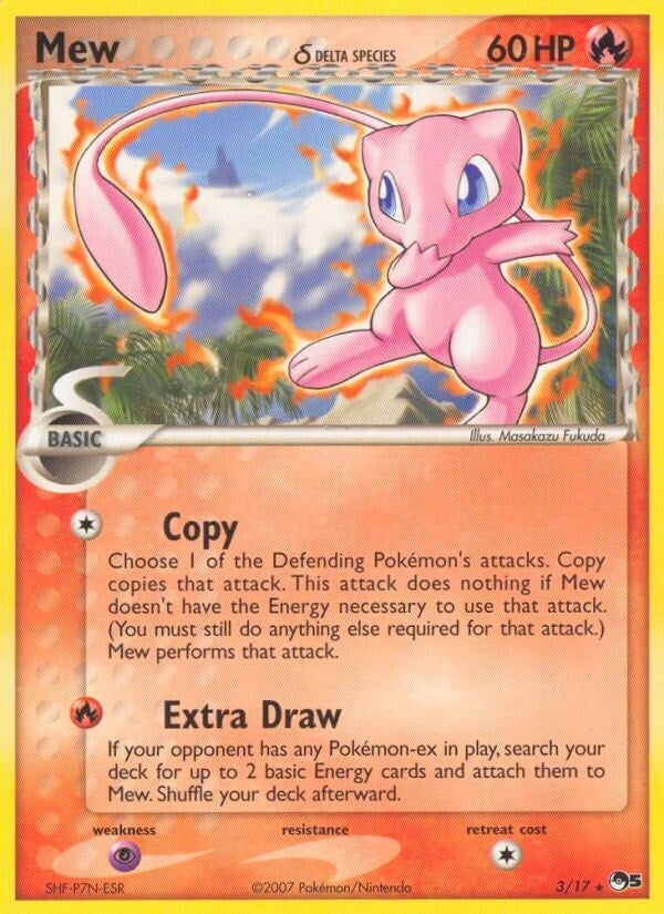 Image for Mew (Delta Species) (003/017) [POP Series 5] - Pokemon