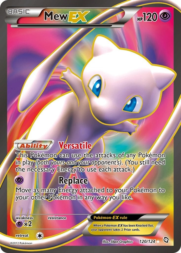 Image for Mew EX (120 Full Art) (120/124) [Dragons Exalted] - Pokemon