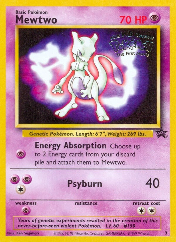 Image for Mewtwo (Movie Promo) (03/53) [WoTC Promo] - Pokemon