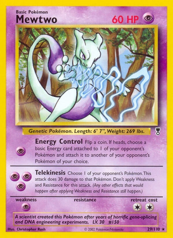 Image for Mewtwo (029/110) [Legendary Collection] - Pokemon
