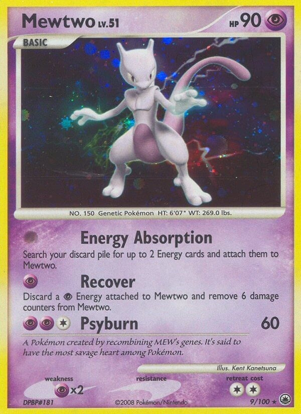 Image for Mewtwo (9/100) [Majestic Dawn] - Pokemon