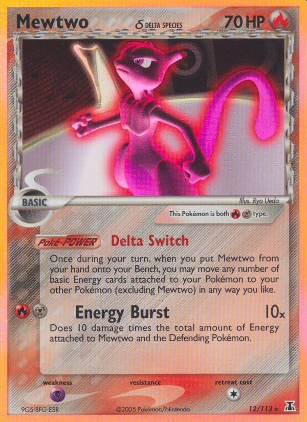 Image for Mewtwo (Delta Species) (12/113) [Delta Species] - Pokemon