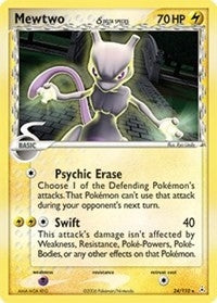 Image for Mewtwo (Delta Species) (24/110) [Holon Phantoms] - Pokemon