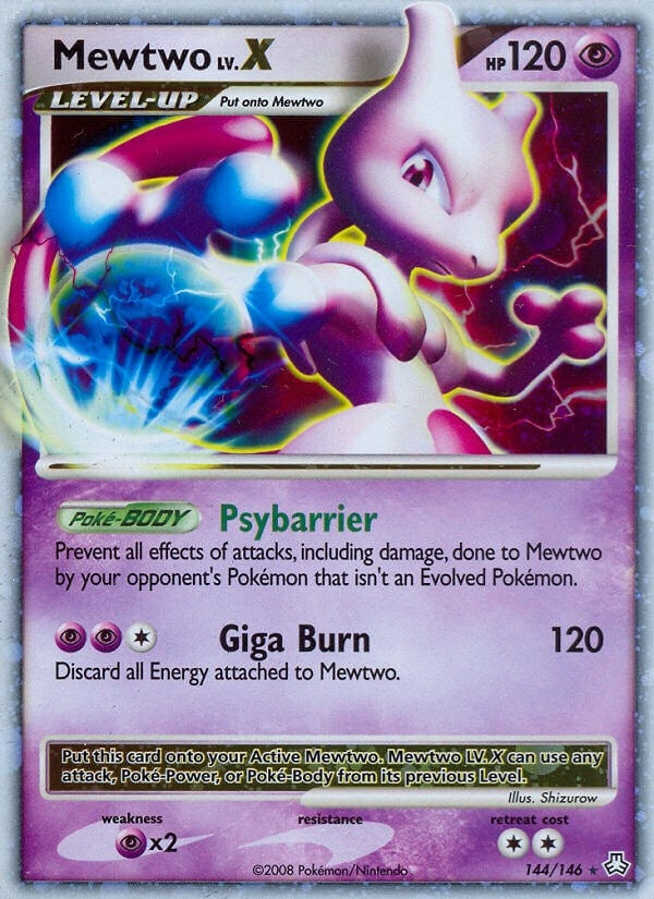 Image for Mewtwo LV.X (144/146) [Legends Awakened] - Pokemon