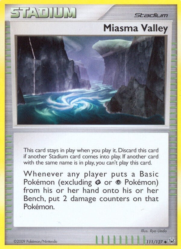Image for Miasma Valley (111/127) [Platinum] - Pokemon